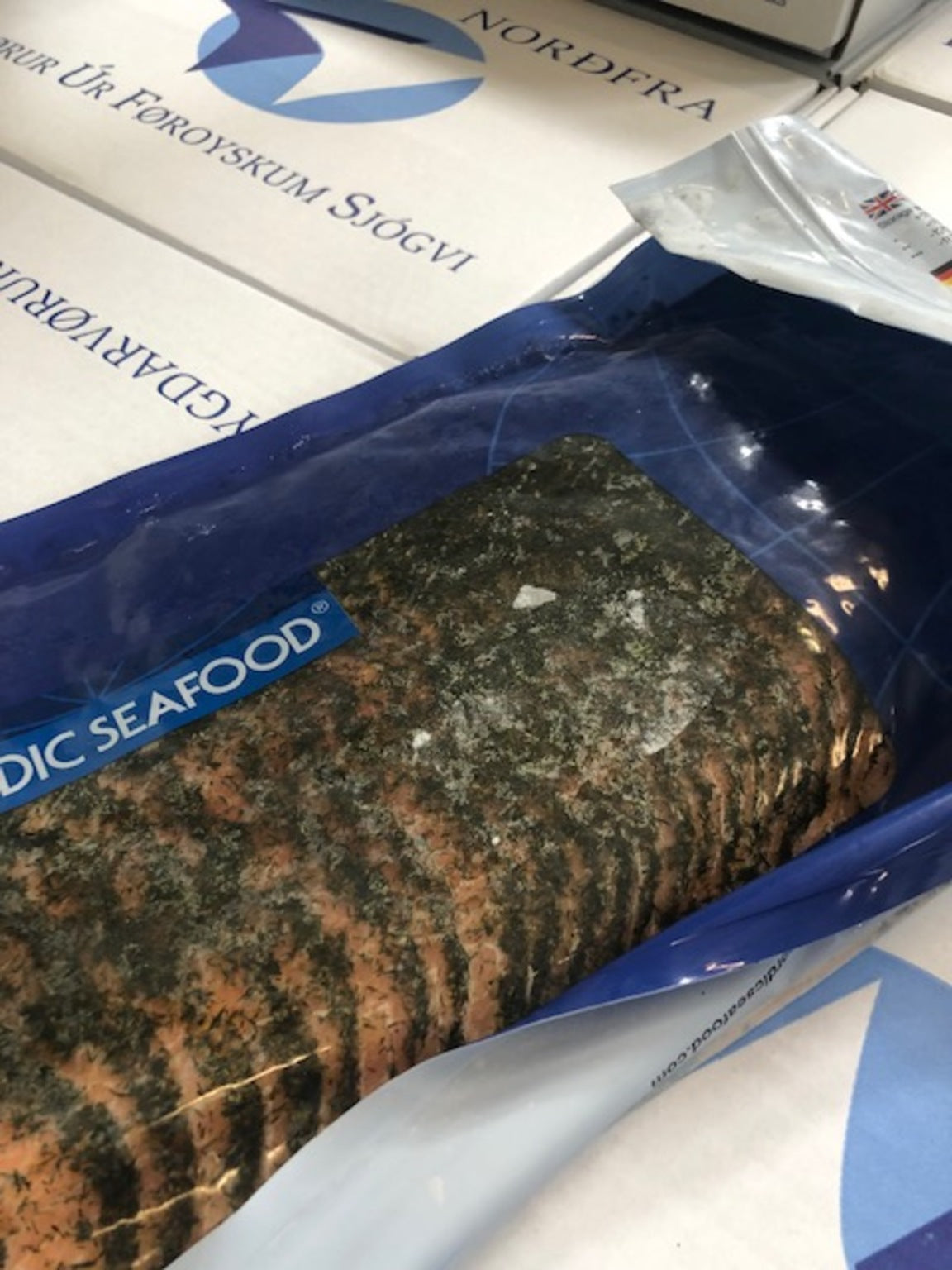 Gravaður Laksur 1,1 kg